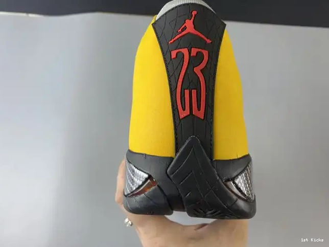 1st Kicks Shoes 14 RETRO GOLD AIR UNIVERSITY BQ3685-706 JORDAN 0611